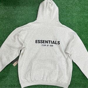 Essentials Light Gray Hoodie